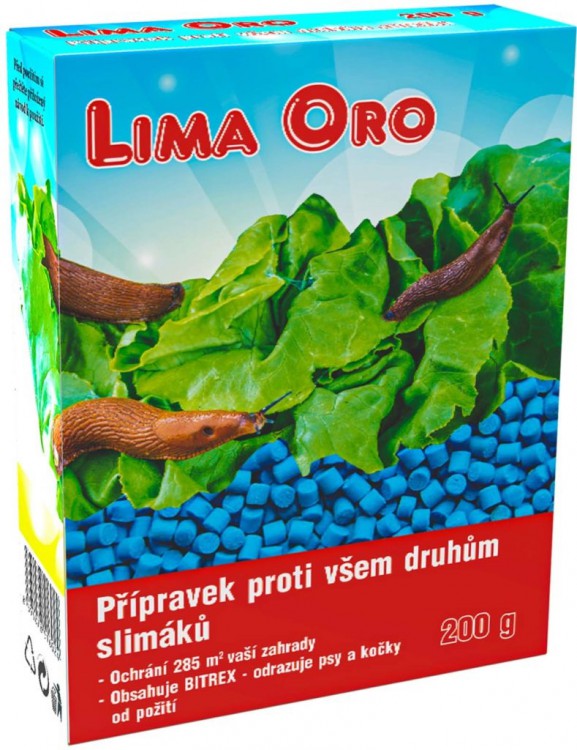 LIMA ORO 200g přípravek proti slimákům | Chemické výrobky - Hubiče, odpuz.hmyzu, šampony pro psy
